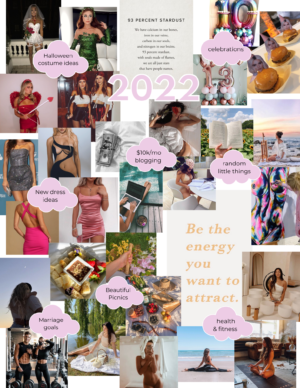 How to create a vision board - The Gorgeous Life