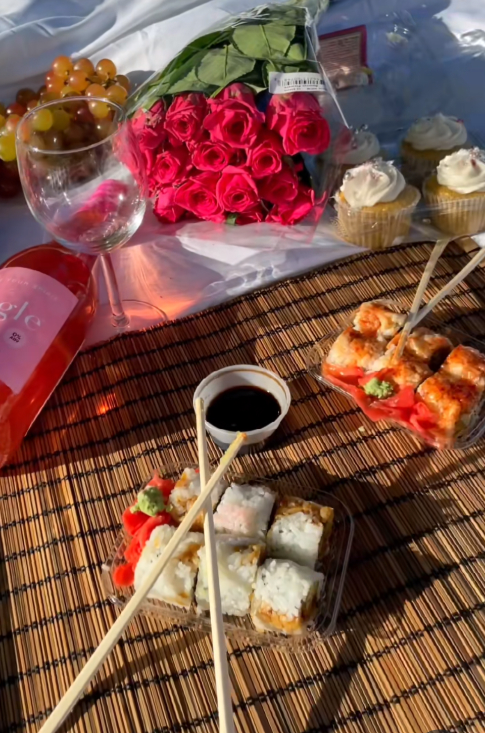 sushi picnic feminine picnic