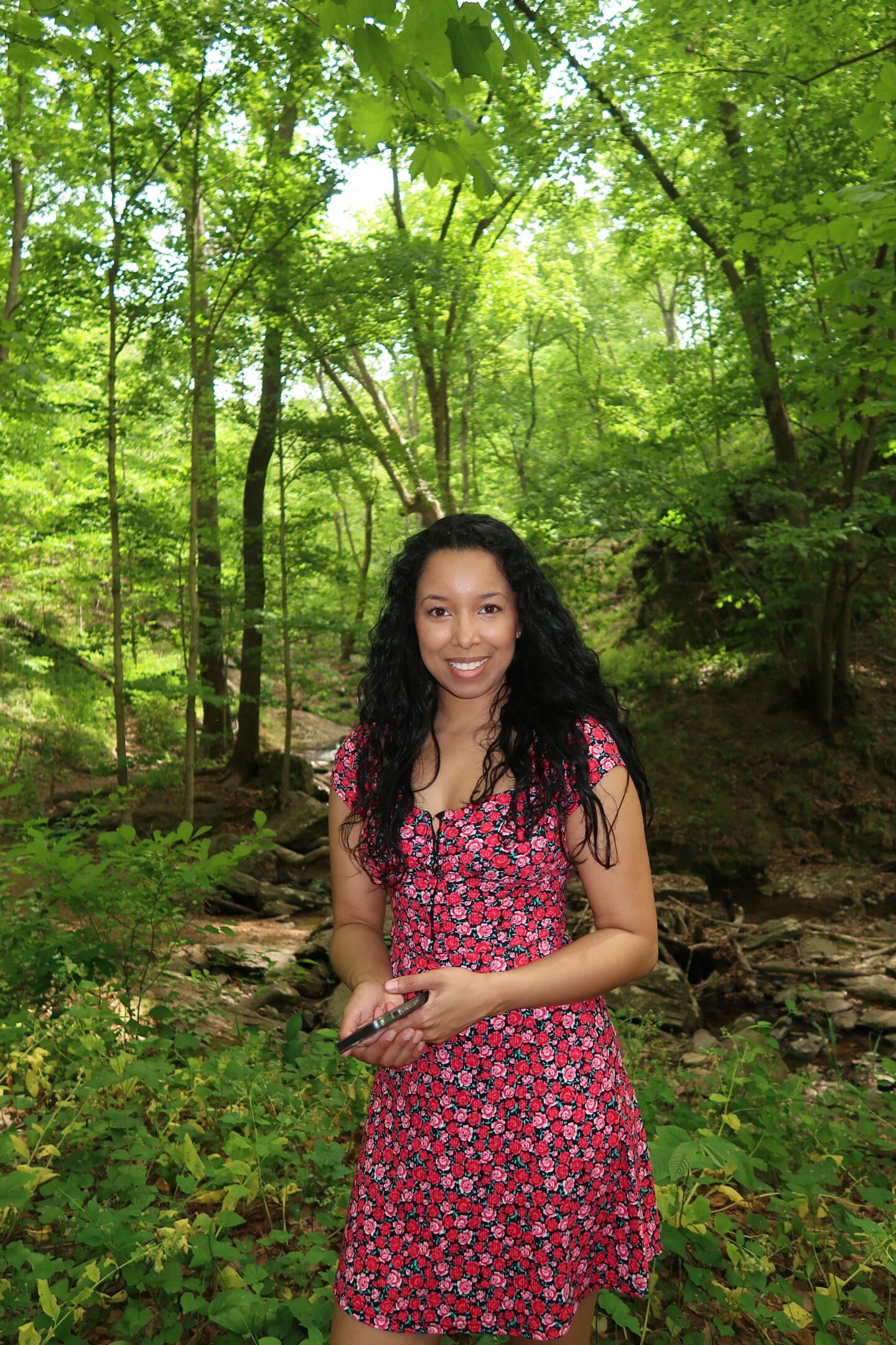 femininity in the woods