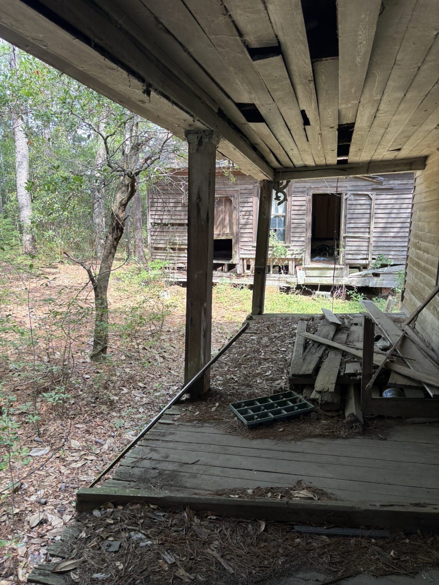 abandoned house